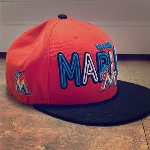 Miami Marlins strap back men’s hat